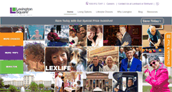 Desktop Screenshot of lexingtonsquares.com